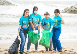 กิจกรรมเก็บขยะชาดหาดเนื่องในวันอนุรักษ์ชายฝั่งสากล ประจำปี 2563 ครั้งที่ 18